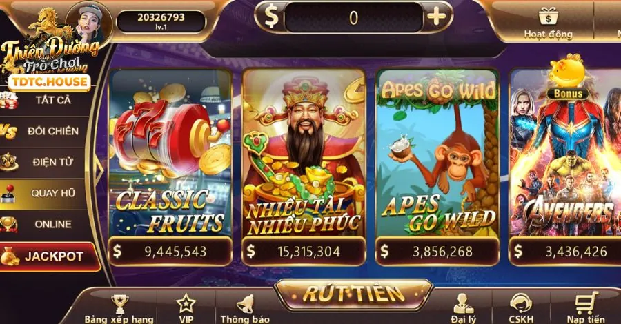 Slot game và Jackpot khủng tại SHBET80